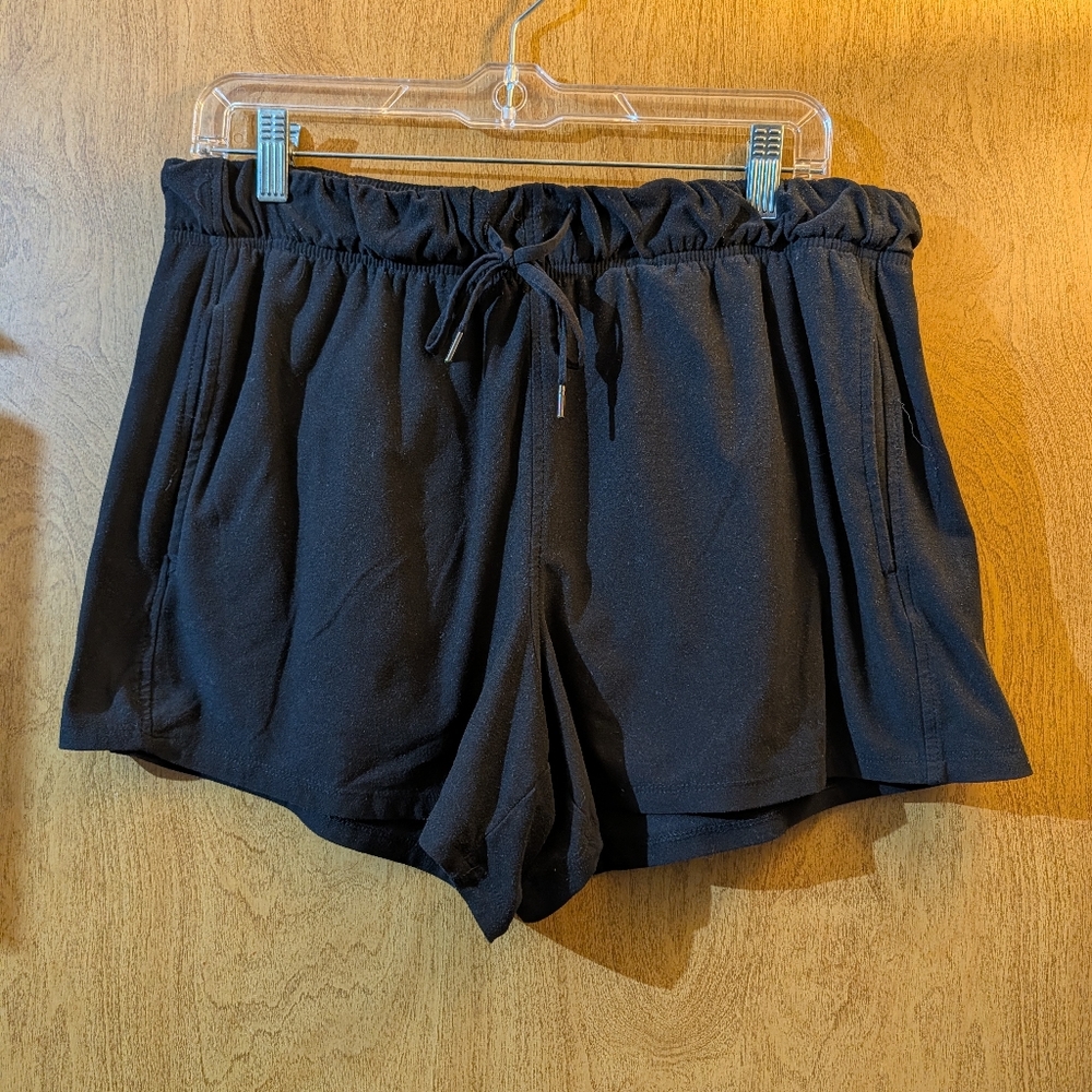 Athletic Black Shorts